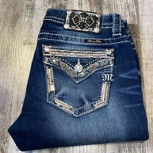 Miss Me Signature Straight Leg Blue 